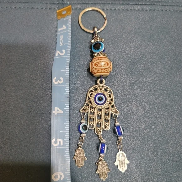 Evil Eye Hamsa Keychain - Picture 5 of 5